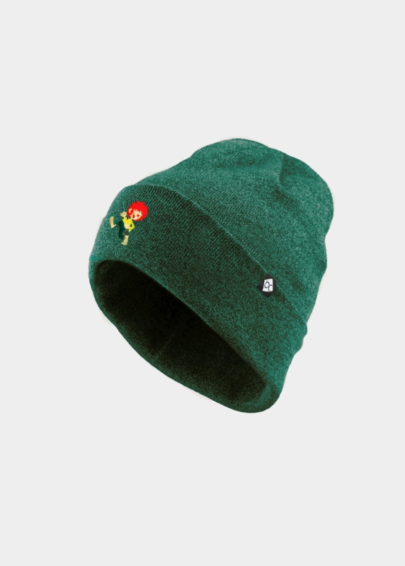 "Haum: Pumuckl" - dark green